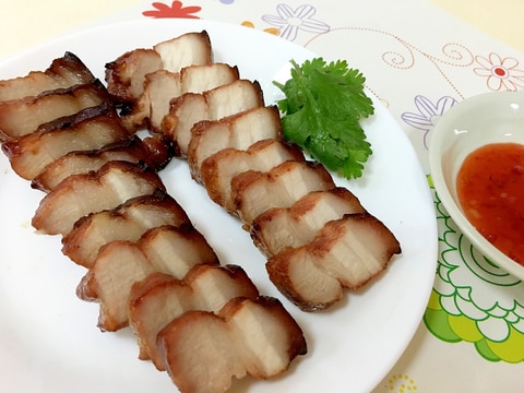 五香粉が香る焼豚